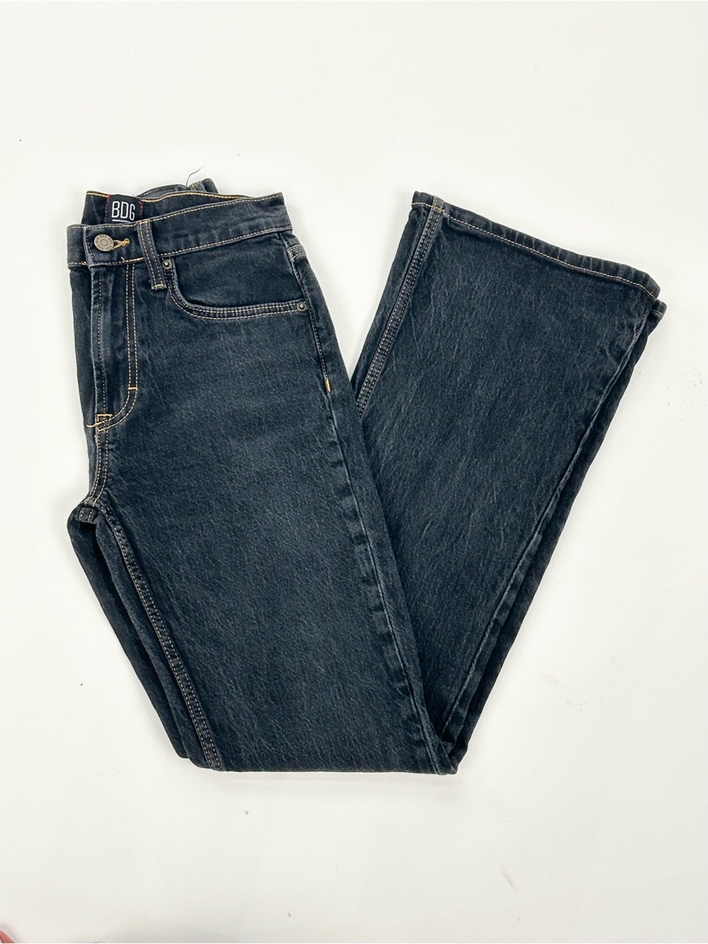 BDG Urban Outfitters 90s Bootcut Jeans Black Charcoal Size 26